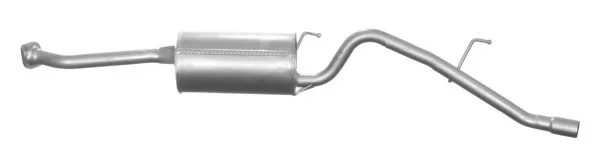 Zadní tlumič výfuku