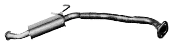 Střední tlumič výfuku