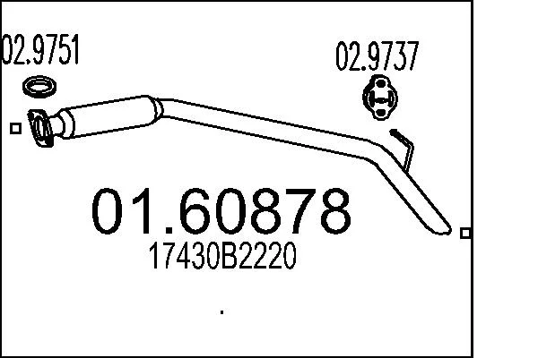 Zadní tlumič výfuku