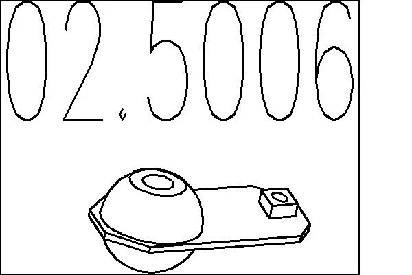 Zarážka, tlumič výfuku