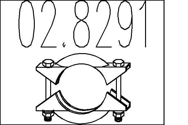 Spojka trubek, výfukový systém