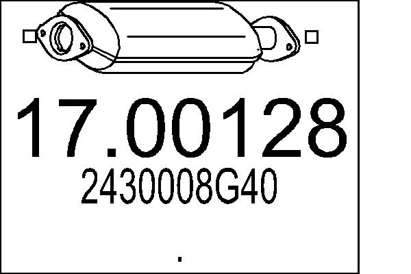 Filtr sazových částic, výfukový systém