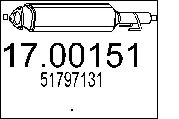 Filtr sazových částic, výfukový systém