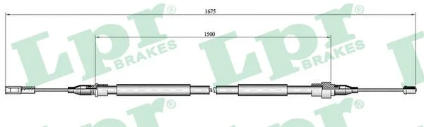 Tažné lanko, parkovací brzda