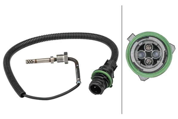 Čidlo, teplota výfukových plynů