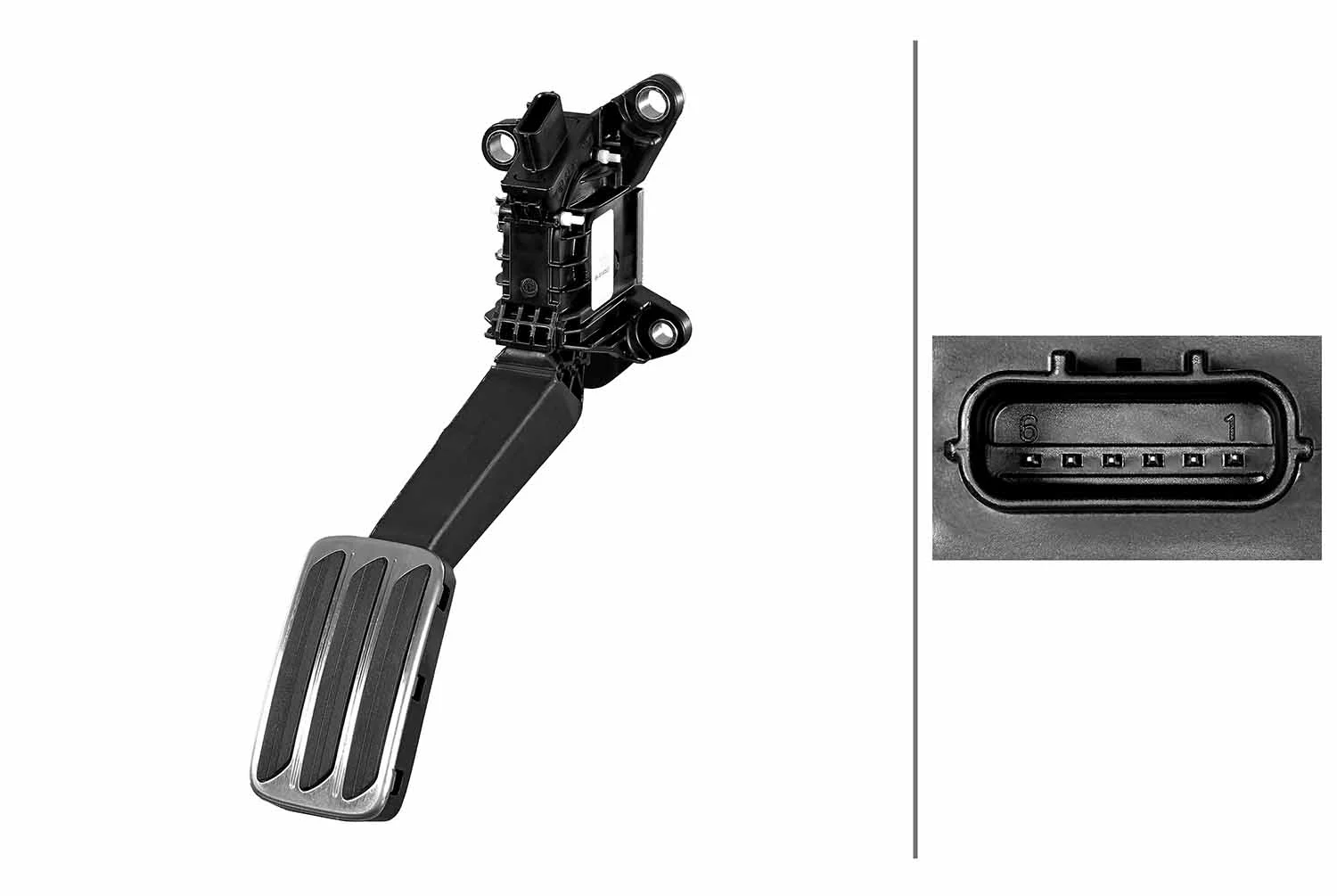 Senzor, poloha akceleračního pedálu