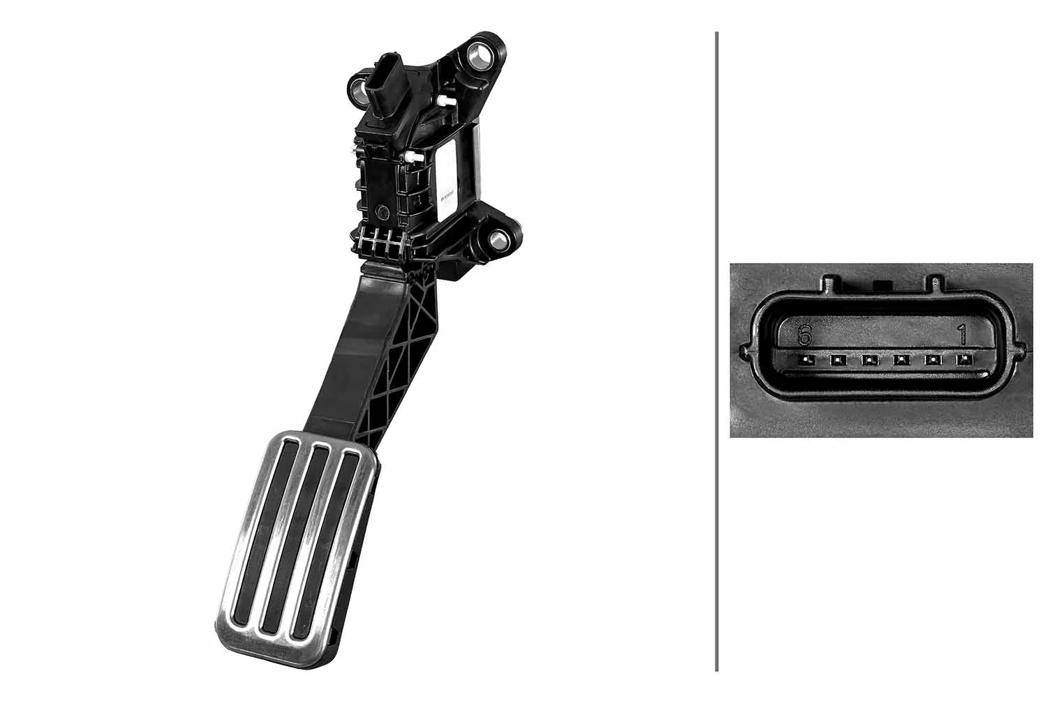 Senzor, poloha akceleračního pedálu