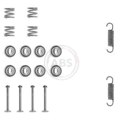 Sada příslušenství, brzdové čelisti
