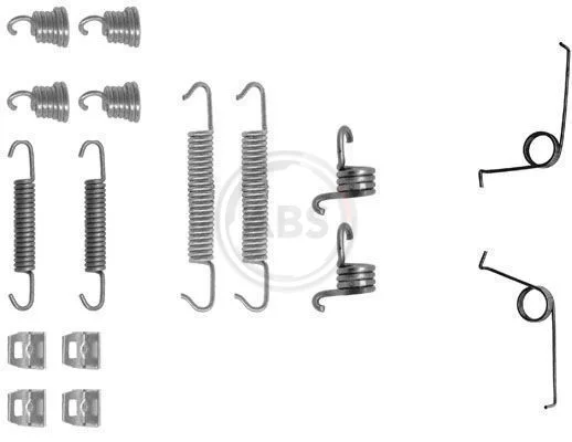 Sada příslušenství, brzdové čelisti