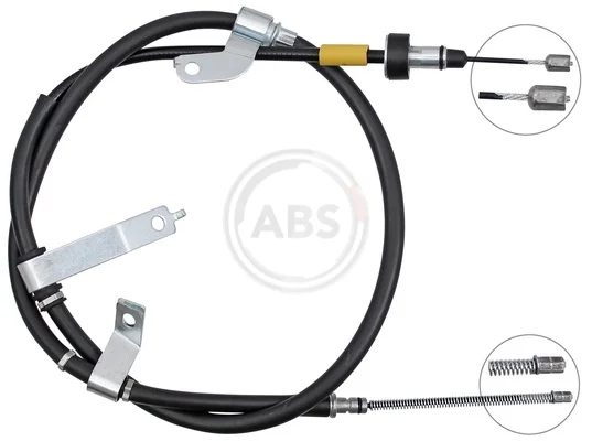 Tažné lanko, parkovací brzda