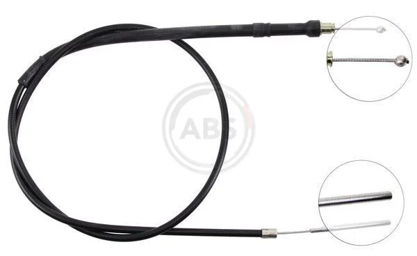 Tažné lanko, parkovací brzda