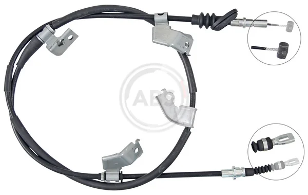 Tažné lanko, parkovací brzda