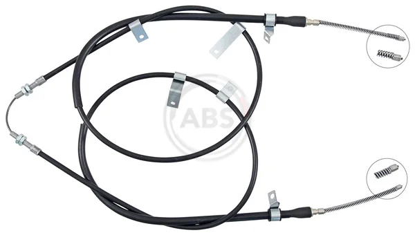 Tažné lanko, parkovací brzda