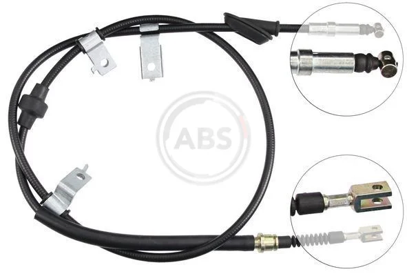 Tažné lanko, parkovací brzda