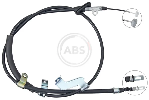 Tažné lanko, parkovací brzda