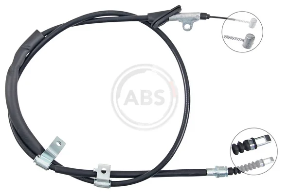 Tažné lanko, parkovací brzda