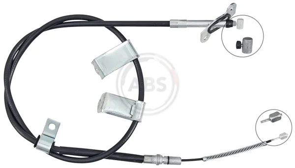 Tažné lanko, parkovací brzda