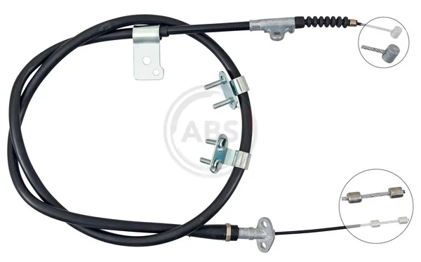 Tažné lanko, parkovací brzda