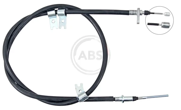 Tažné lanko, parkovací brzda