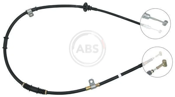 Tažné lanko, parkovací brzda