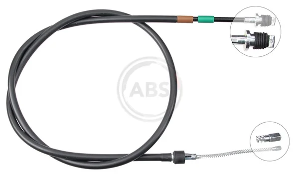 Tažné lanko, parkovací brzda