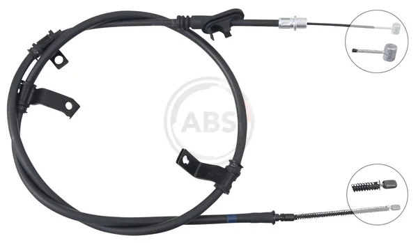 Tažné lanko, parkovací brzda