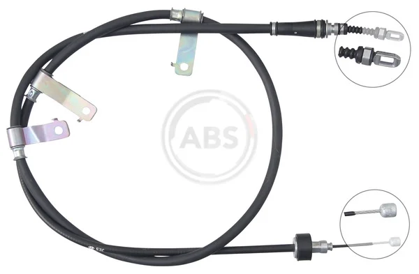 Tažné lanko, parkovací brzda