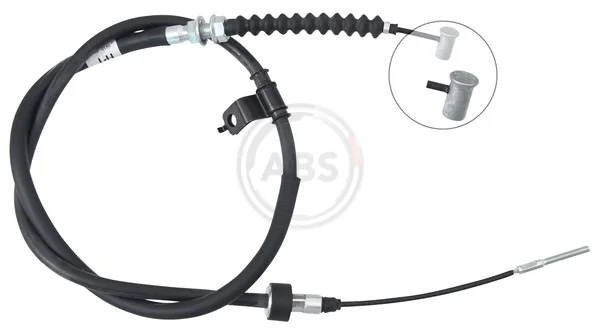 Tažné lanko, parkovací brzda