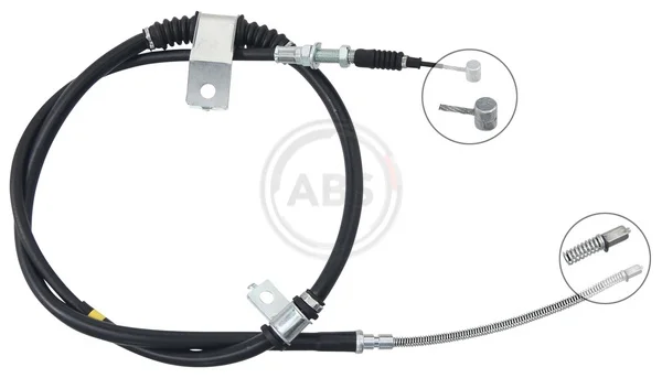 Tažné lanko, parkovací brzda