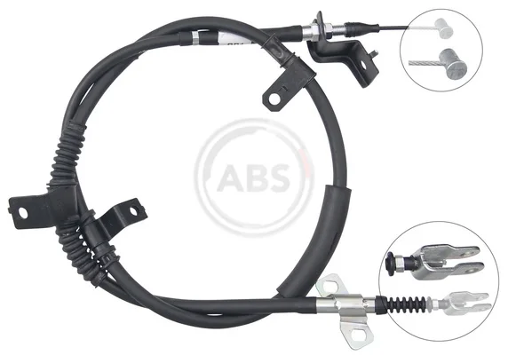 Tažné lanko, parkovací brzda