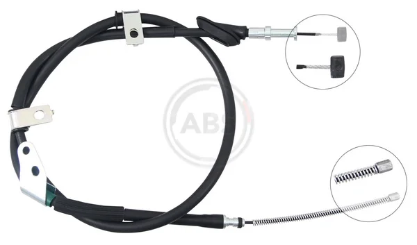 Tažné lanko, parkovací brzda