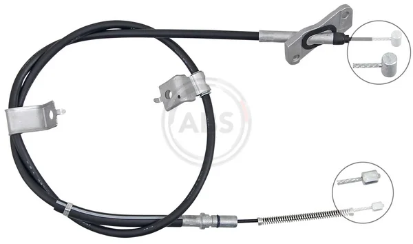 Tažné lanko, parkovací brzda