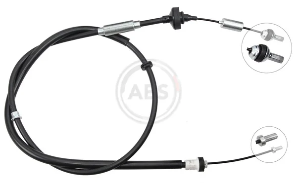 Tažné lanko, ovládání spojky