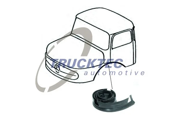 Ozdobná / ochranná lišta, blatník