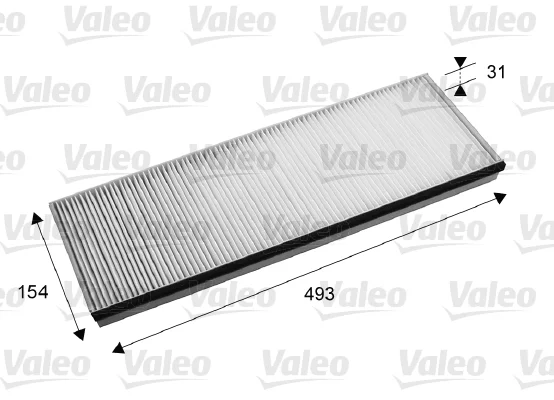 Filtr, vzduch v interiéru VALEO ESSENTIAL