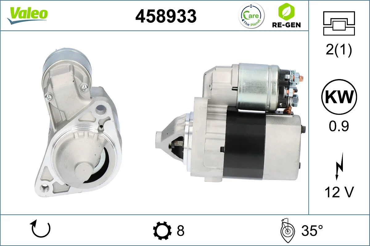 Startér VALEO RE-GEN REMANUFACTURED