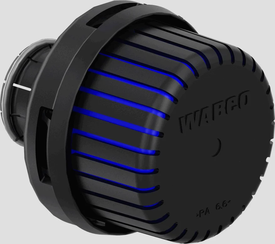 Tlumič výfuku, pneumatický systém