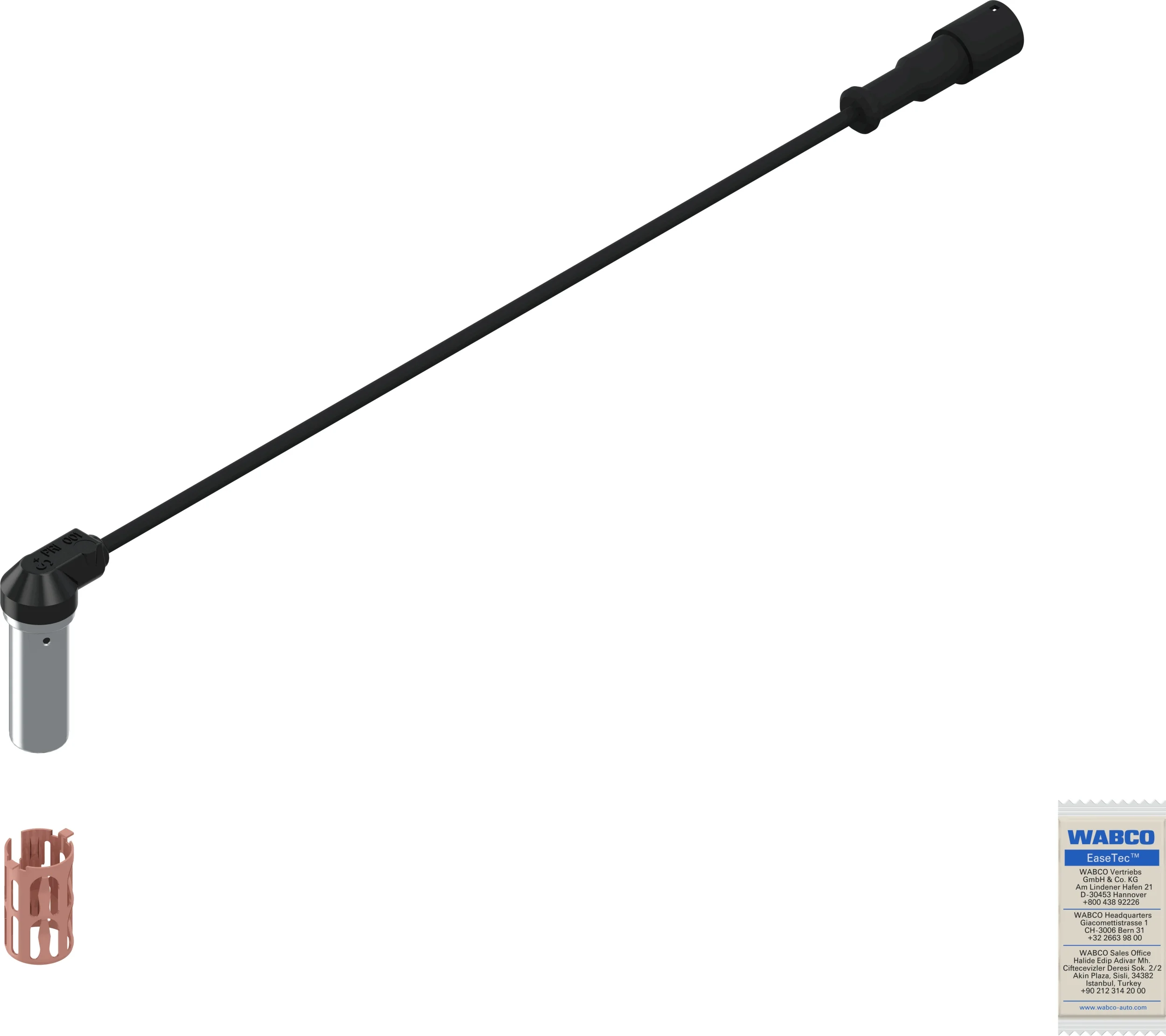 Snímač, počet otáček kol