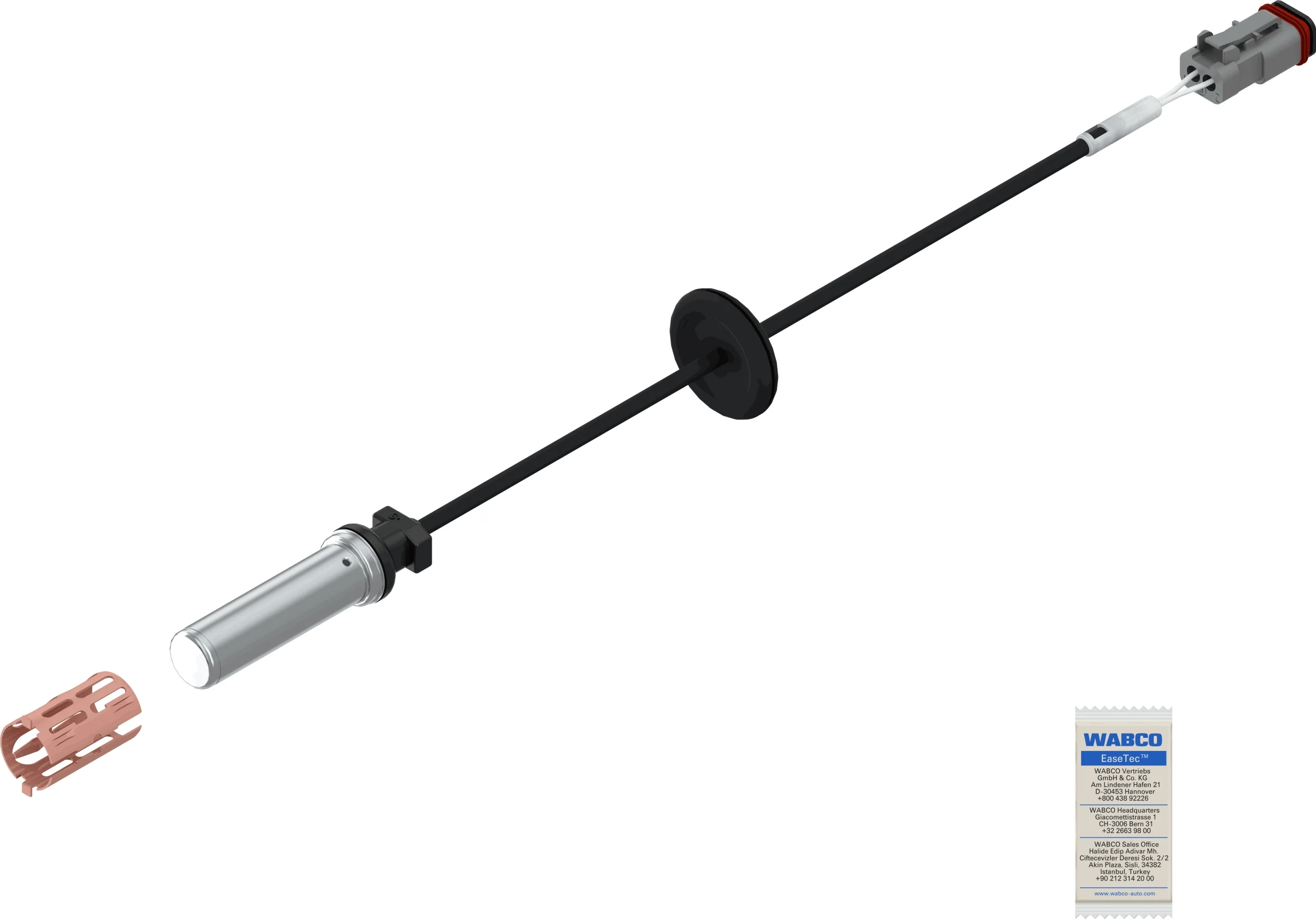 Snímač, počet otáček kol