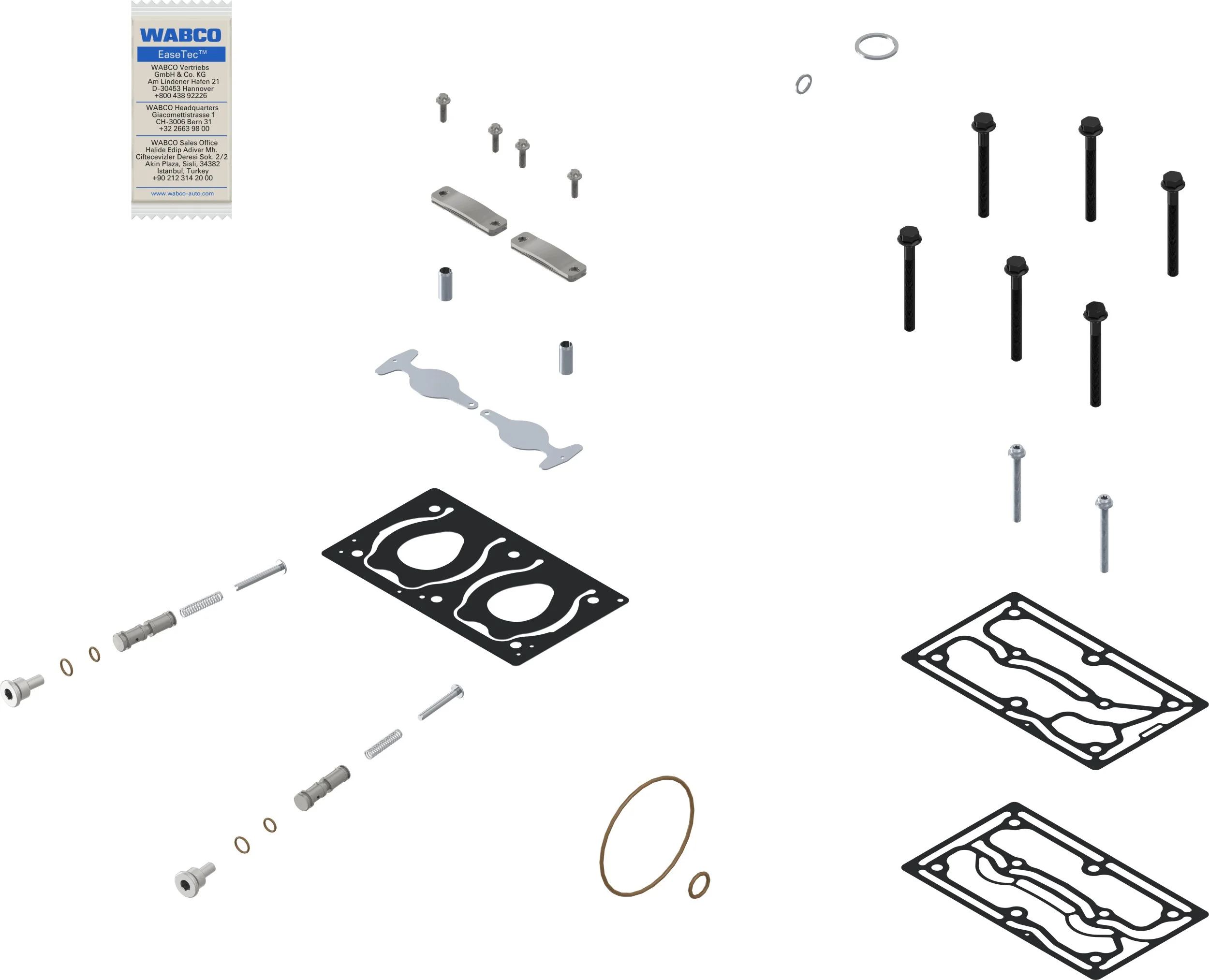 Sada na opravu, vzduchový kompresor