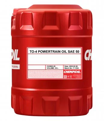 Motorový olej Chempioil TO-4 Powertrain Oil SAE 50