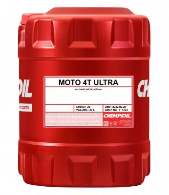 Motorový olej Chempioil Moto 4T Ultra 20W-40