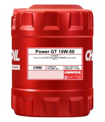 Motorový olej Chempioil Power GT 15W-50