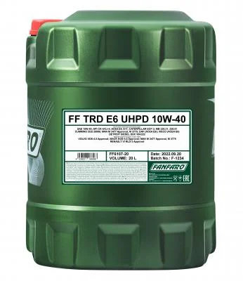 Motorový olej Fanfaro TRD E6 UHPD 10W-40