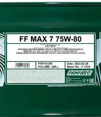 FF8710-DR - MANNOL