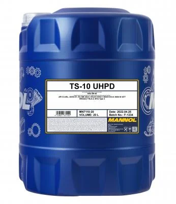 Motorový olej Mannol TS-10 UHPD 5W-40