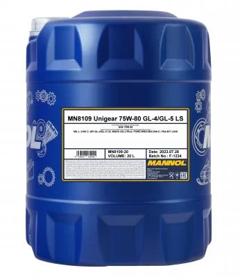 Převodovkový olej Mannol 8109 Unigear 75W-80 GL-4/GL-5 LS