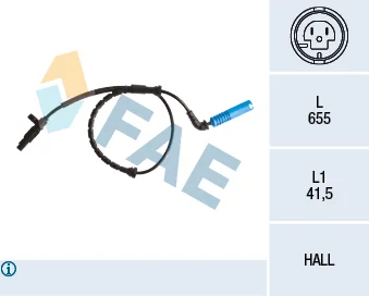 Snímač, počet otáček kol