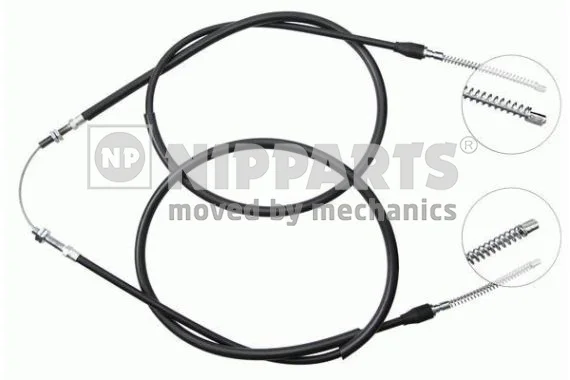 Tažné lanko, parkovací brzda