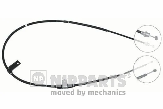 Tažné lanko, parkovací brzda